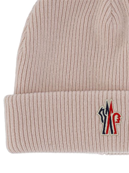 Light pink virgin wool hat Moncler Grenoble | 983B000-09M1115503